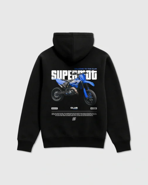 hoodie sweat à capuche club rouge