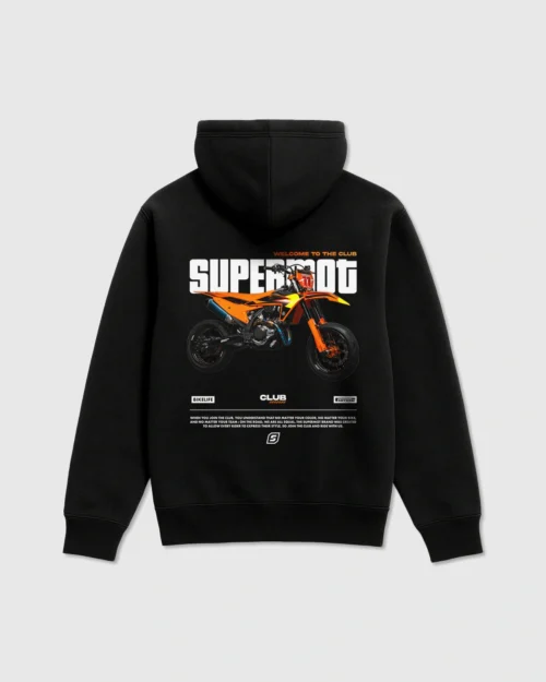 hoodie sweat à capuche club rouge