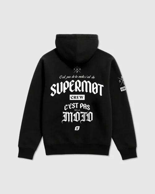 hoodie sweat à capuche slogan