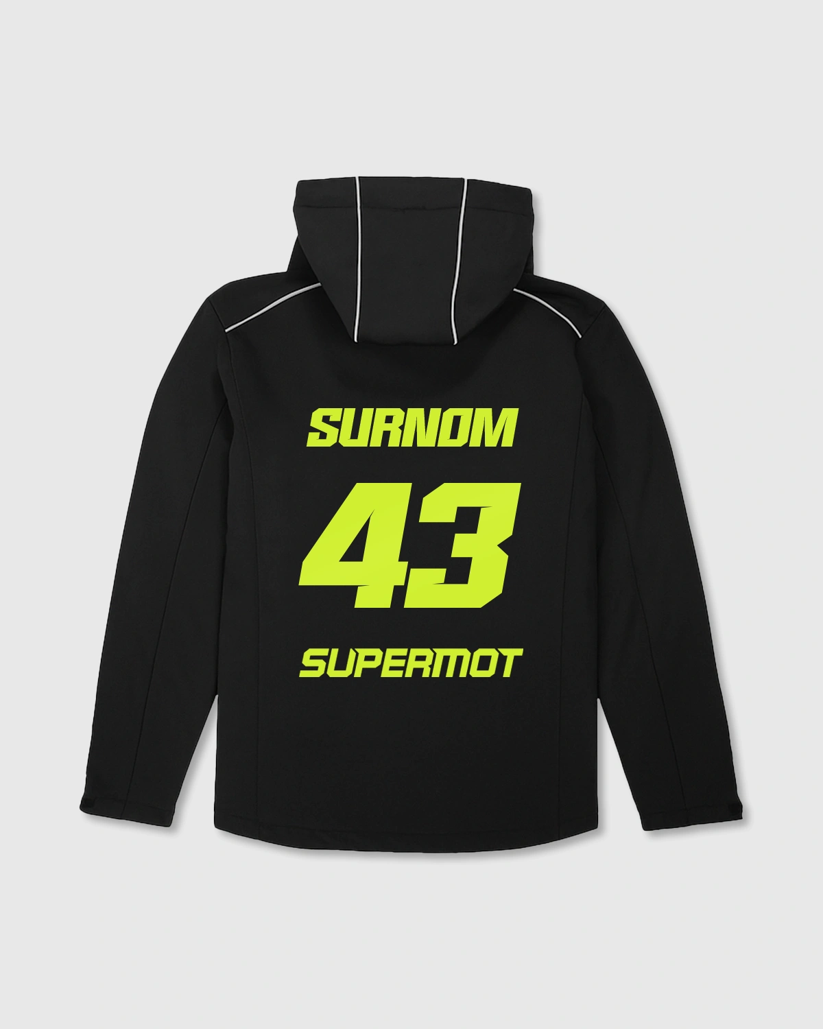 veste softshell reflect personnalisée jaune fluo