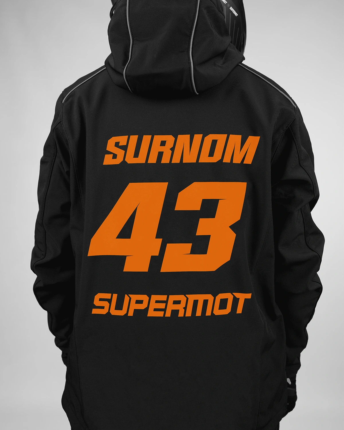 veste softshell reflect personnalisée orange fluo