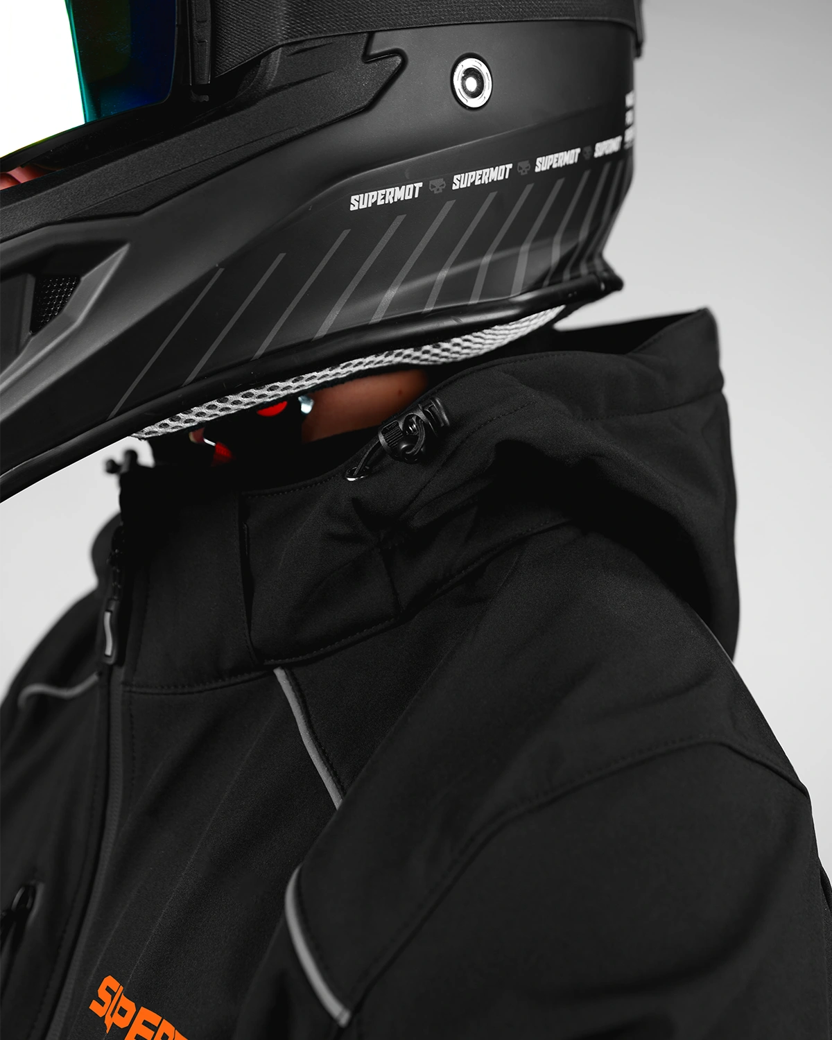 veste softshell reflect personnalisée orange fluo