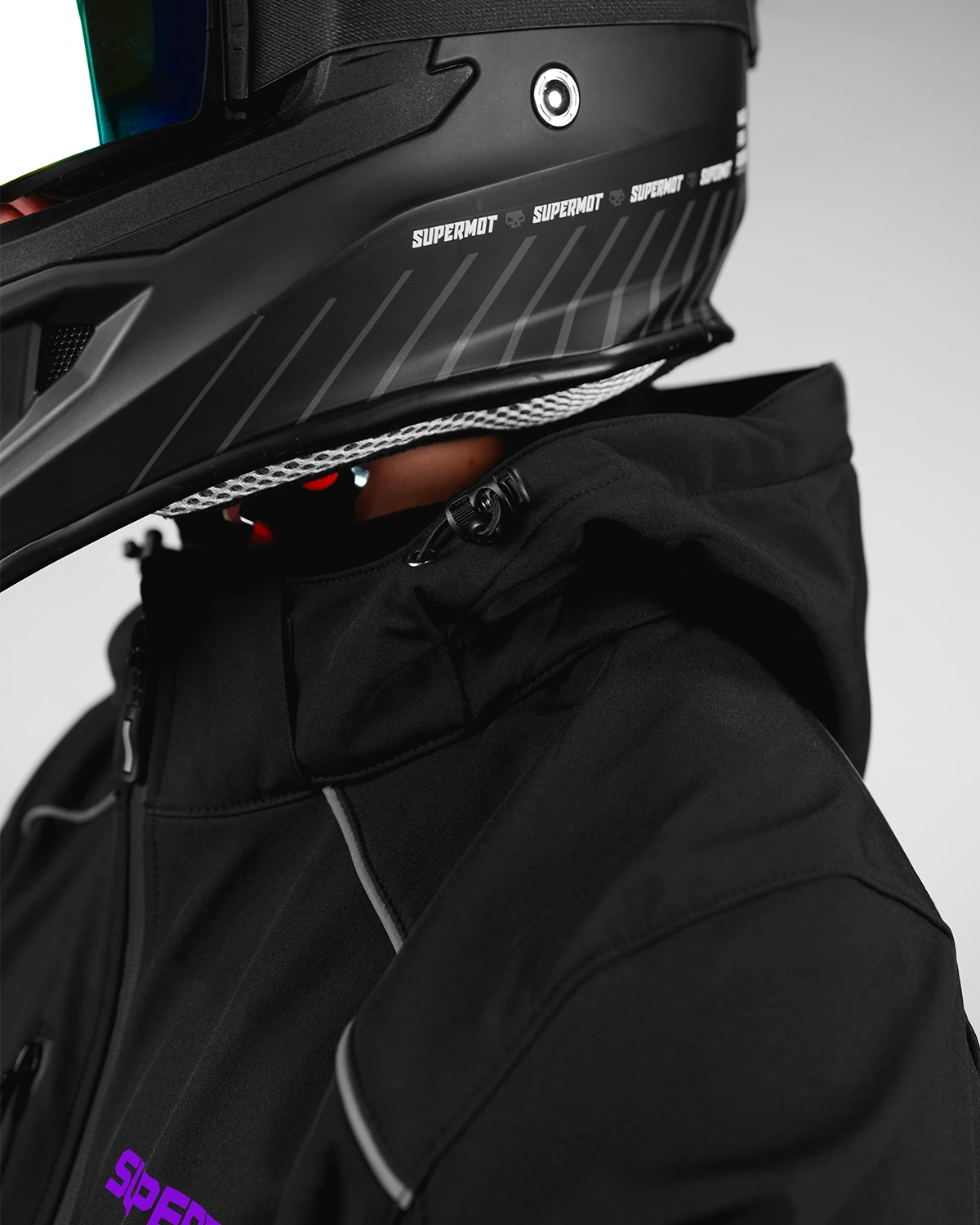 veste softshell reflect personnalisée violet