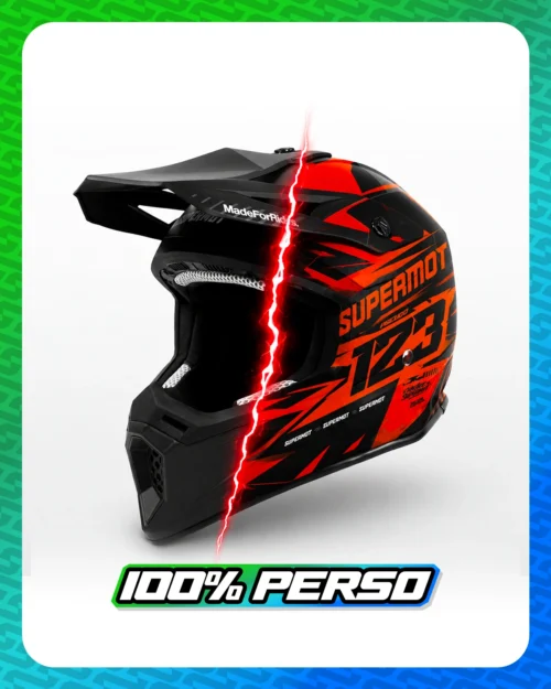 kit déco de casque 100% perso
