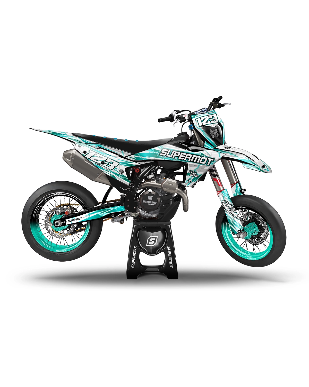 kit déco moto semi perso electric