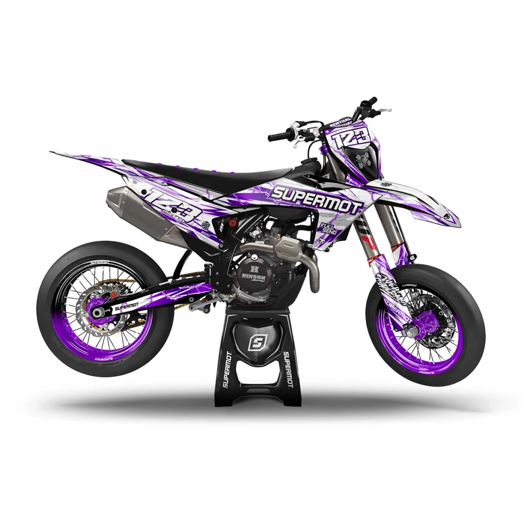 kit déco moto semi perso electric