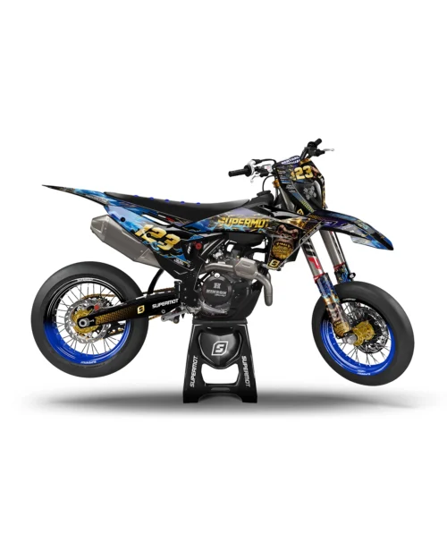 kit déco moto semi perso gorilla king