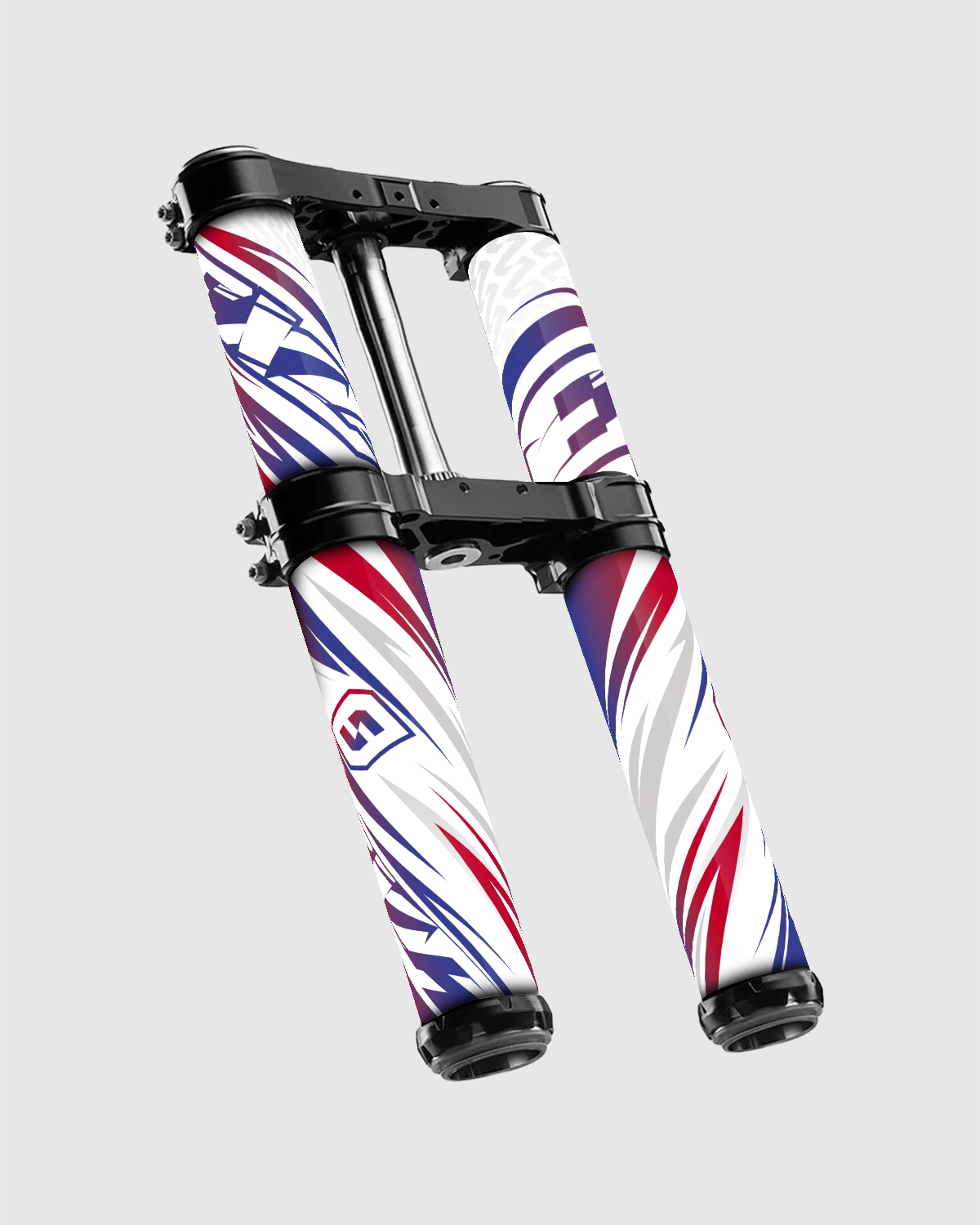 kit déco de fourche moto nebula