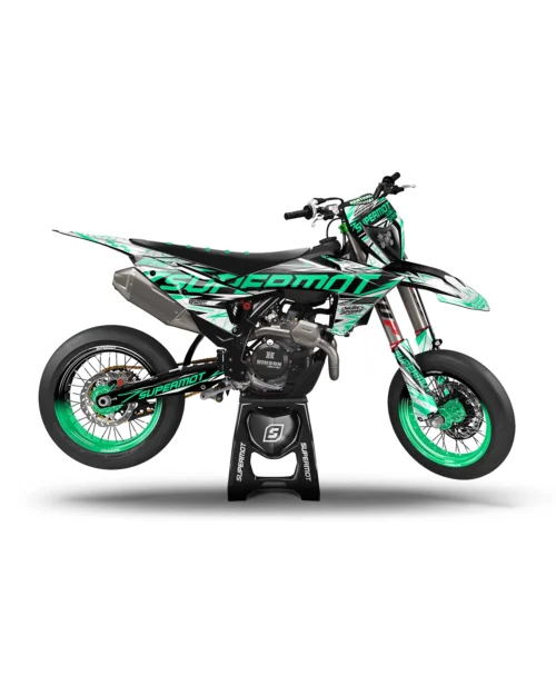 kit déco moto semi perso hulk