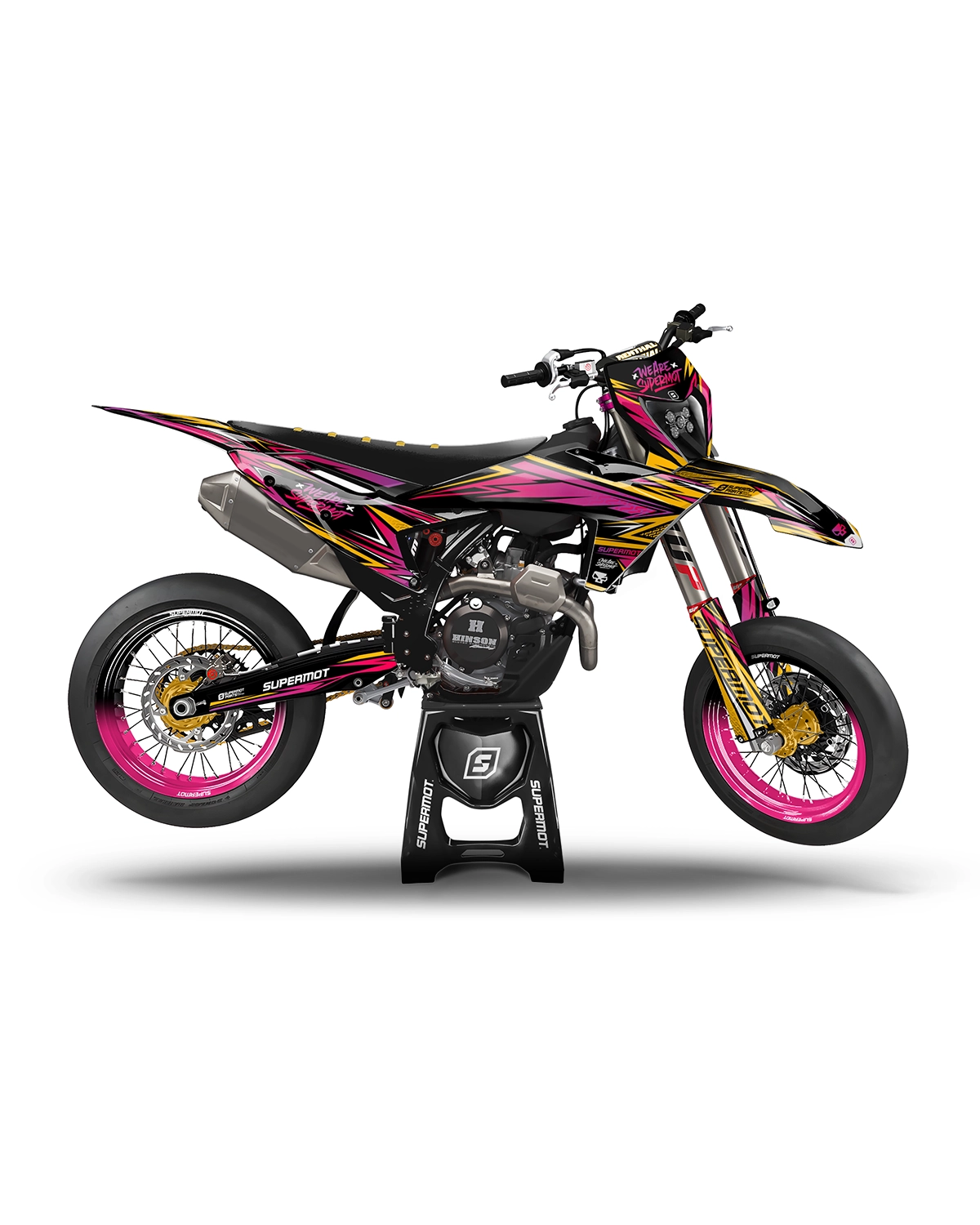 kit déco moto semi perso ice cream
