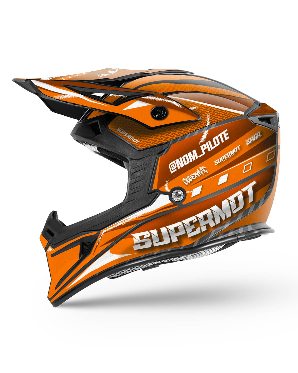 kit déco de casque personnalisé race
