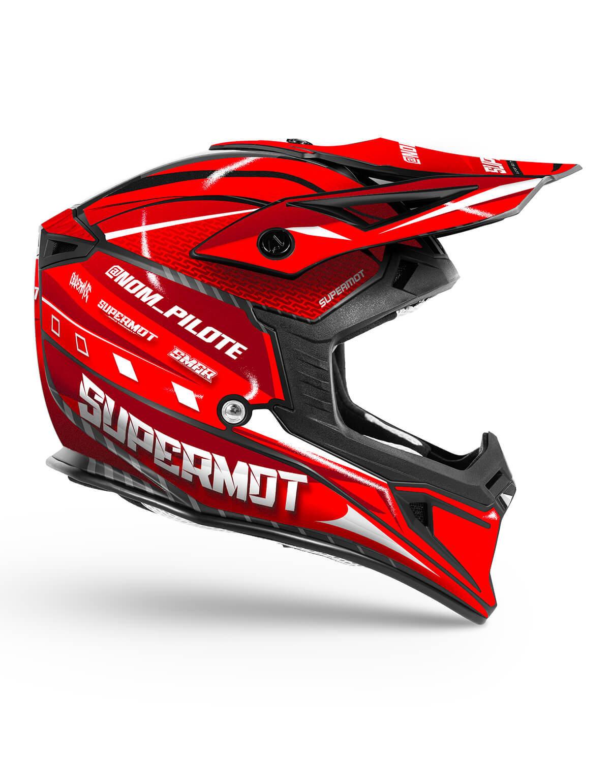 kit déco de casque personnalisé race