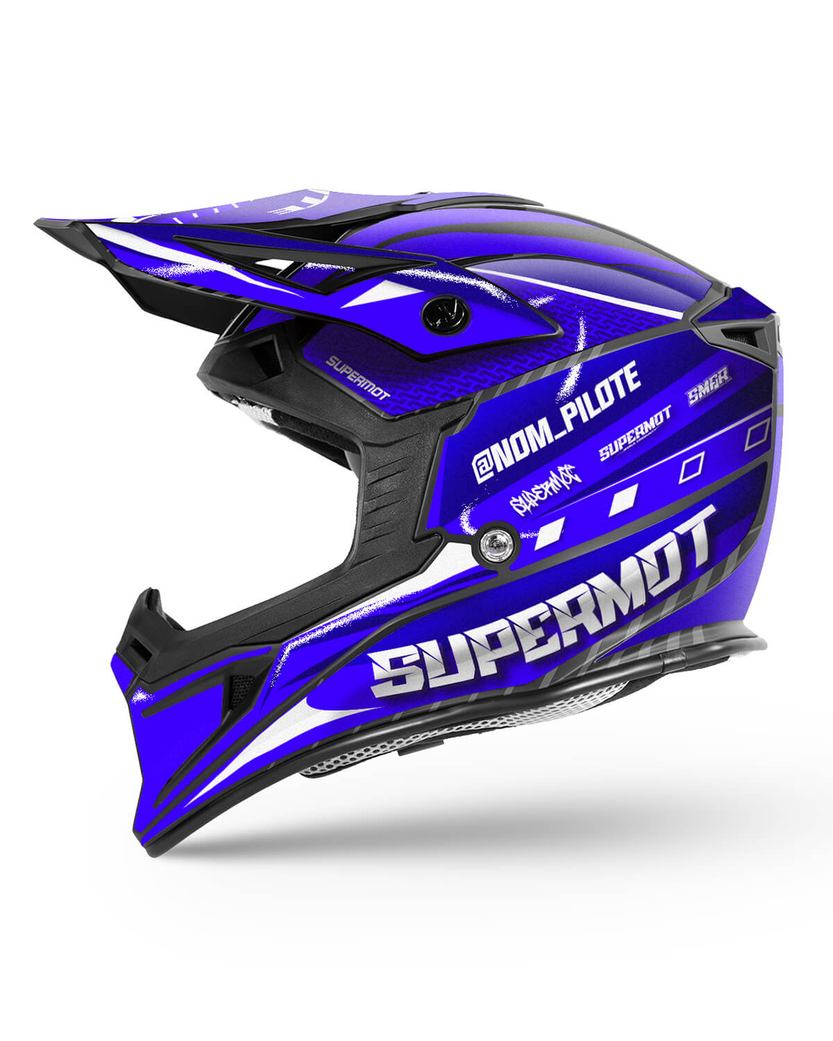 kit déco de casque personnalisé race