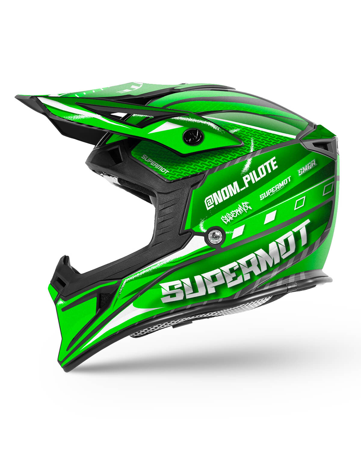 kit déco de casque personnalisé race