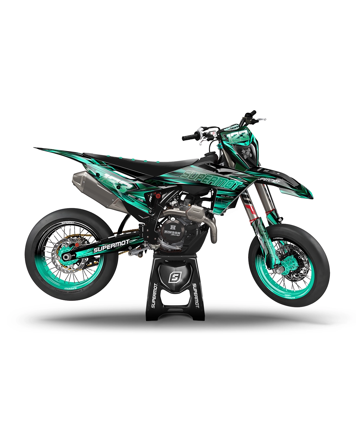 kit déco moto semi perso aero